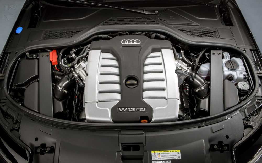 Audi A8L W12 engine motor 2012 002